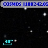 COSMOS J100242.05+013736.9