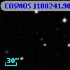 COSMOS J100241.90+013736.1
