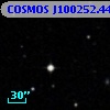 COSMOS J100252.44+013735.3