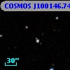 COSMOS J100146.74+014501.7