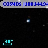 COSMOS J100144.94+014319.2