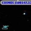 COSMOS J100147.32+014321.3