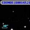 COSMOS J100147.21+013931.7