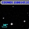 COSMOS J100147.33+013903.3