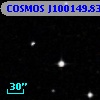 COSMOS J100149.83+013829.1