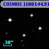 COSMOS J100144.91+013748.7