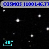 COSMOS J100146.77+013749.6