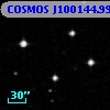 COSMOS J100144.99+013746.4