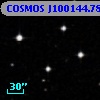 COSMOS J100144.78+013742.3