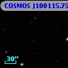 COSMOS J100115.75+014730.2