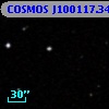COSMOS J100117.34+014559.8