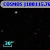 COSMOS J100115.76+014524.0