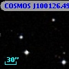 COSMOS J100126.49+014255.9