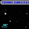 COSMOS J100117.61+014138.3