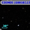 COSMOS J100102.57+014127.9