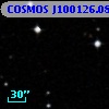 COSMOS J100126.08+014126.0