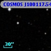 COSMOS J100117.54+014046.7