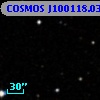 COSMOS J100118.03+014006.7