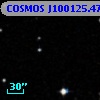 COSMOS J100125.47+014002.2