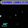 COSMOS J100117.97+013902.1