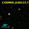 COSMOS J100115.75+013851.0