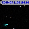 COSMOS J100103.01+013828.2