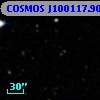 COSMOS J100117.90+013800.0