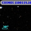 COSMOS J100118.10+013802.1