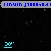 COSMOS J100050.34+014723.5