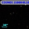 COSMOS J100048.50+014727.6