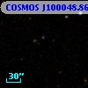 COSMOS J100048.86+014725.0