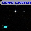 COSMOS J100038.08+014709.6