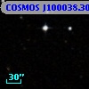 COSMOS J100038.30+014659.8