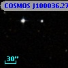 COSMOS J100036.27+014657.8