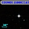 COSMOS J100022.67+014652.0