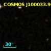 COSMOS J100033.96+014645.6