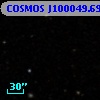 COSMOS J100049.69+014628.7