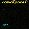 COSMOS J100038.10+014627.9