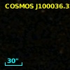 COSMOS J100036.32+014622.2
