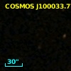 COSMOS J100033.77+014613.1