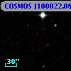 COSMOS J100022.08+014552.1