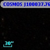 COSMOS J100037.76+014549.4