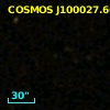 COSMOS J100027.66+014534.1