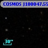 COSMOS J100047.55+014528.8