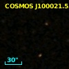 COSMOS J100021.55+014508.0