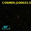 COSMOS J100033.36+014506.3