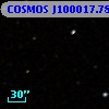COSMOS J100017.78+014502.0