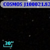 COSMOS J100021.82+014512.2
