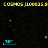 COSMOS J100035.91+014351.5