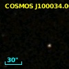 COSMOS J100034.00+014338.0